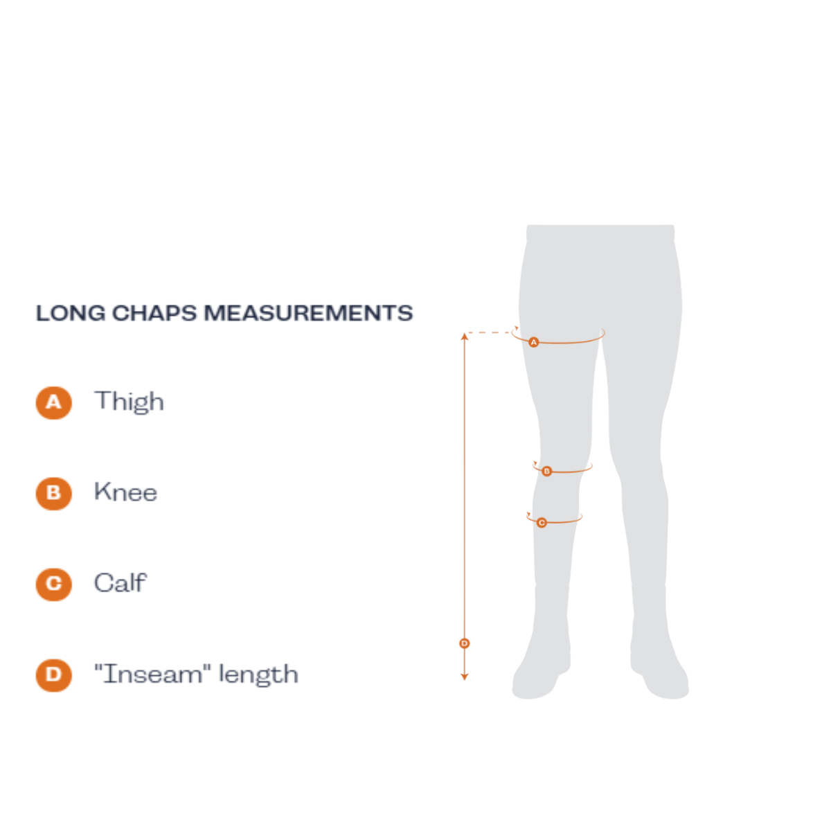 Dyon Long chaps i skinn utan frans