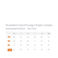 Dyon Long chaps i skinn utan frans