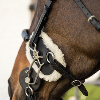 Dyon Hackamore Skydd Fårskinn