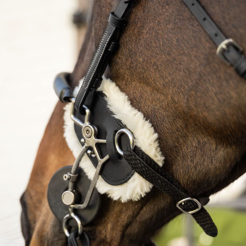 Dyon Hackamore Skydd Fårskinn