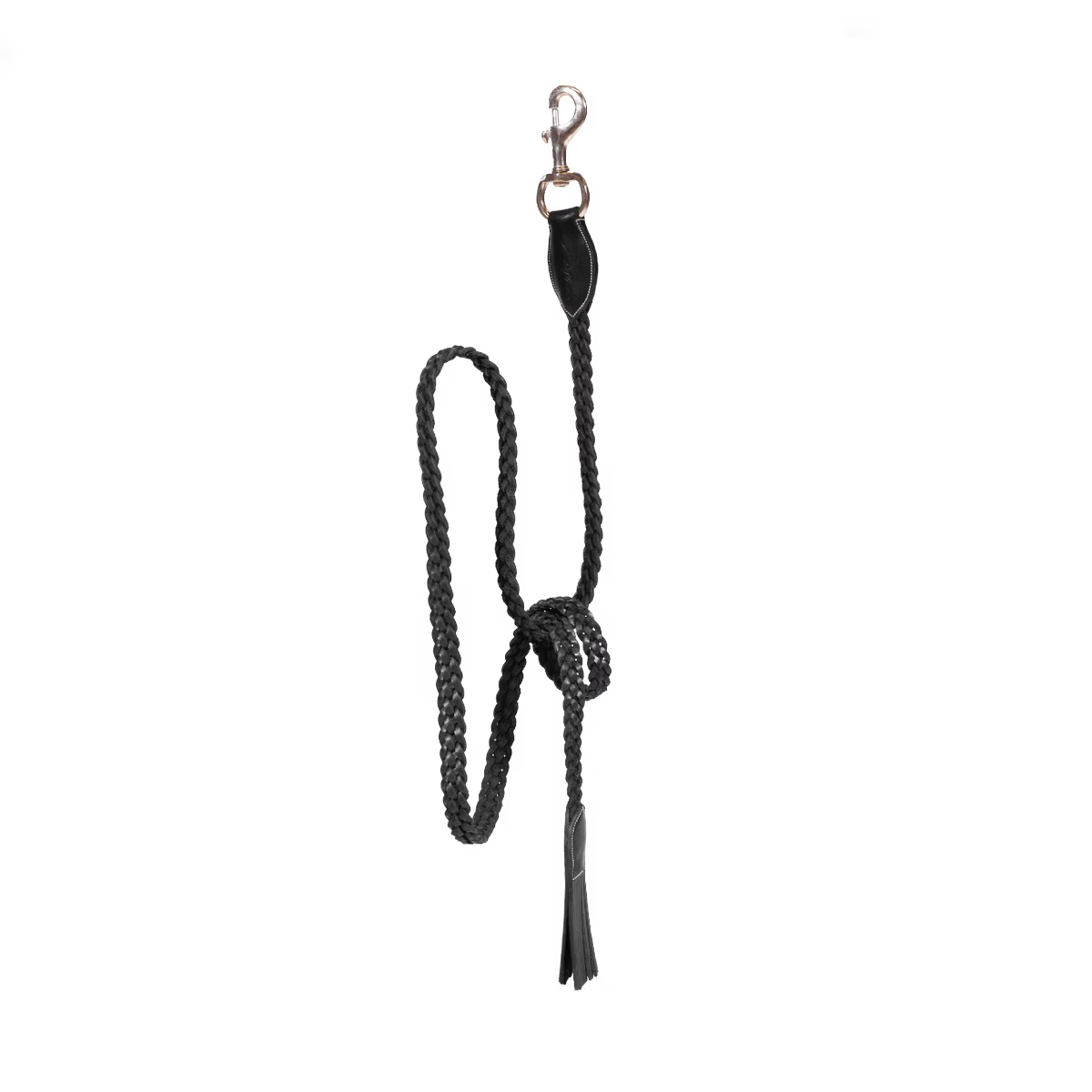Dyon WO Flätat Lädergrimskaft