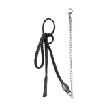 Dyon WO Flätat Lädergrimskaft med Kedja