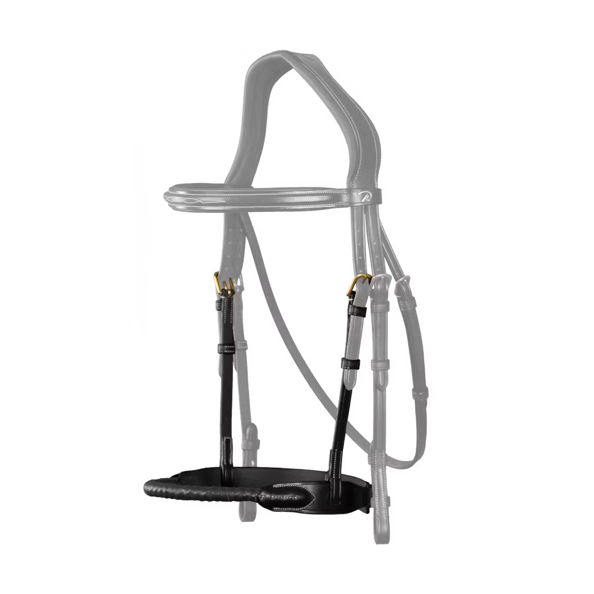 Dyon DY Leather covered rope nose halter