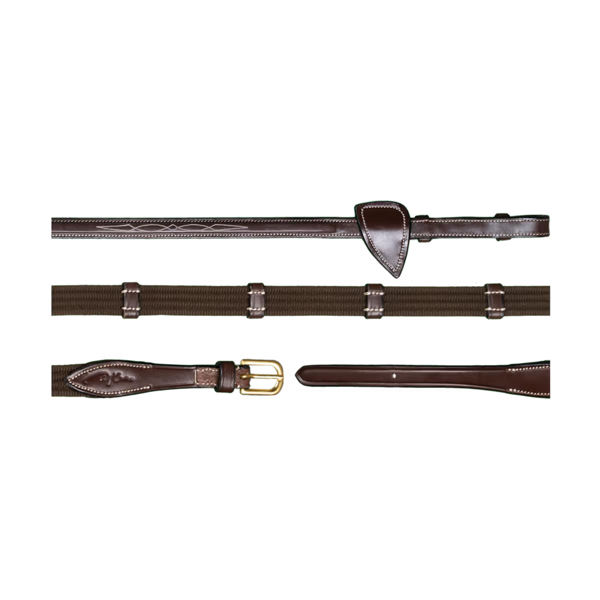 Dyon DY Weaving Rib Stirrup 16mm with Stoppers