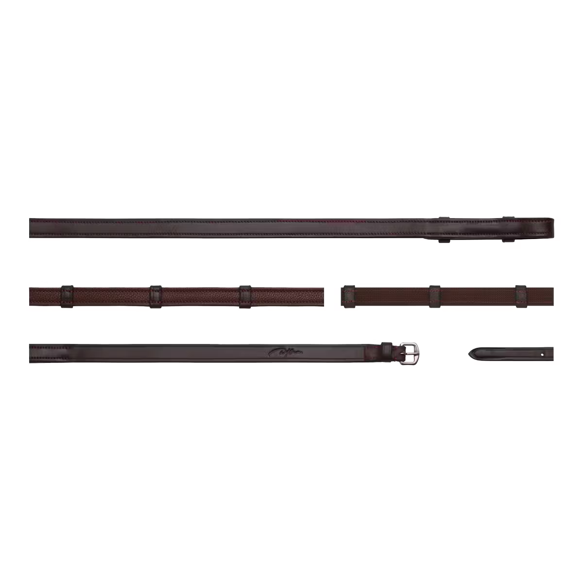 Dyon NE Hunter reins 16mm with stoppers