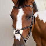 Dyon WO Bridle Mexican Noseband