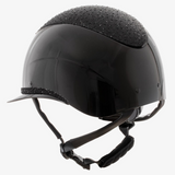 Equestro Luxury Wide Visor Ridhjälm med Strass