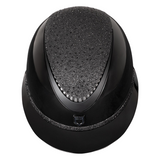 Equestro Luxury Wide Visor Ridhjälm med Strass