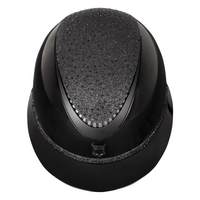 Equestro Luxury Wide Visor Ridhjälm med Strass