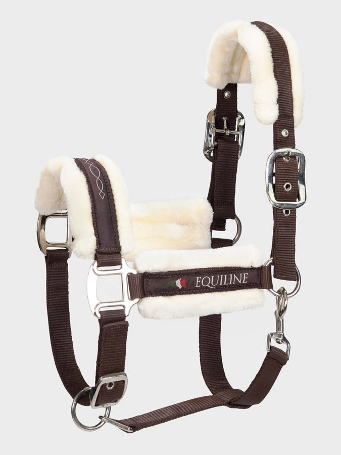 Equiline Tom Halter with Sheepskin