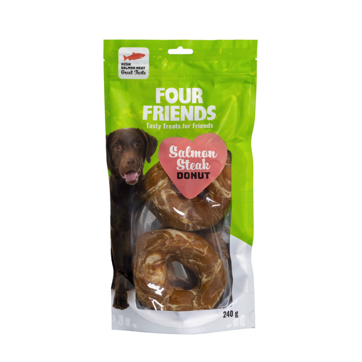 Four Friends Salmon Steak Donut 2-pack