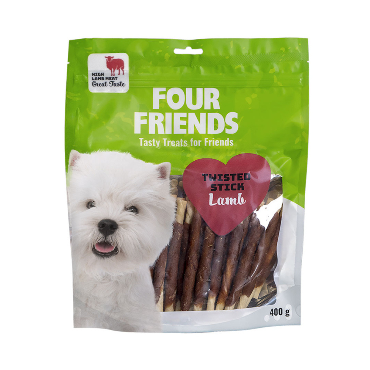 Four Friends Twisted Stick Lamb 12,5 cm