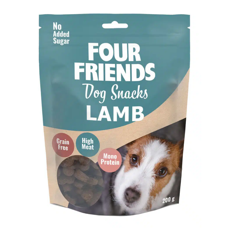 Four Friends Dog Snacks Lamb 200g