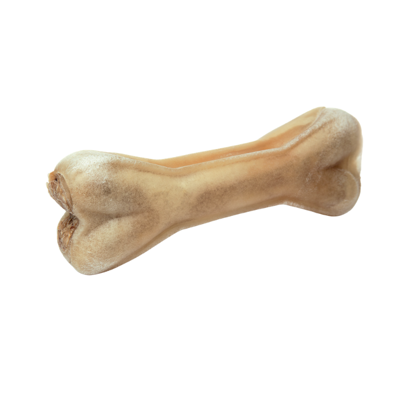 Four Friends Natural Chews Beef rawhide chew bone with goat