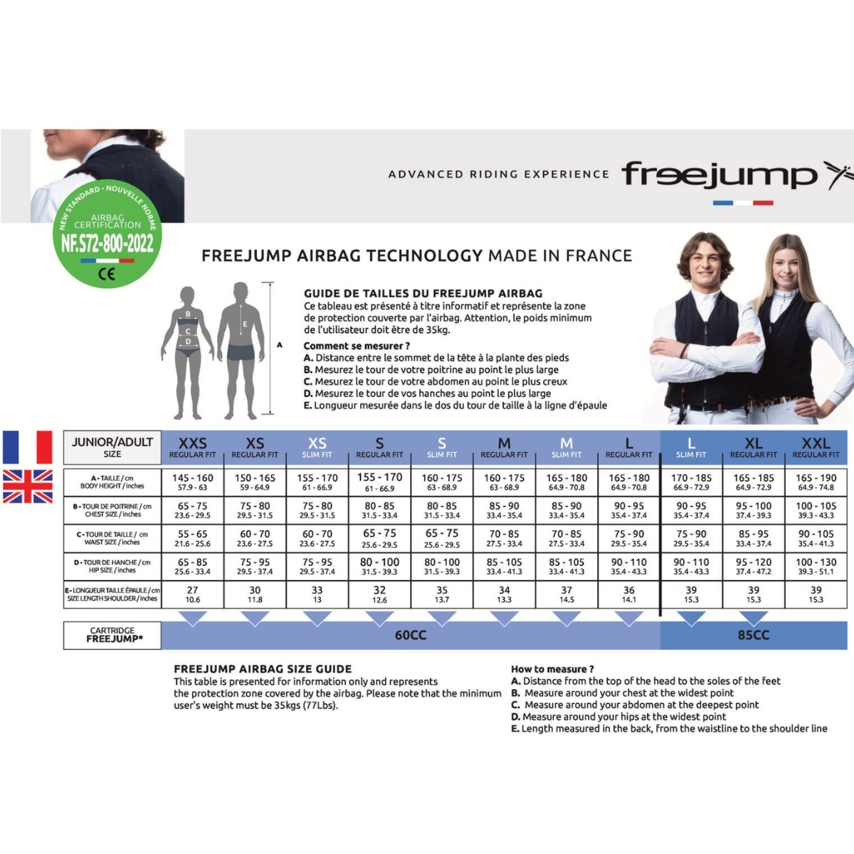 Freejump Airbag väst