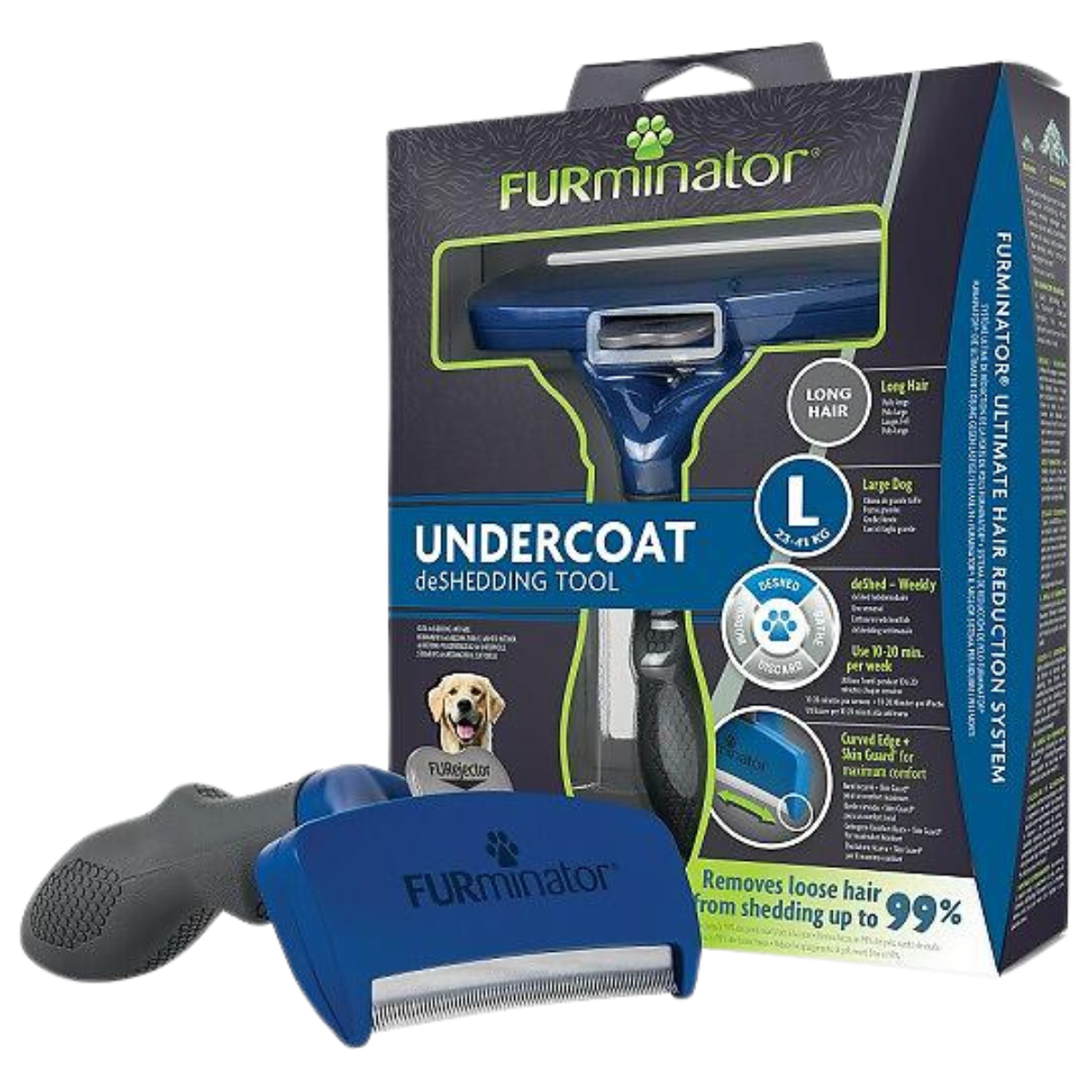 Furminator deShedding Tool Long Coat