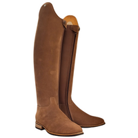 DeNiro Boot Giotto Dressyrstövel Nubuck & Sheepskin - Legno