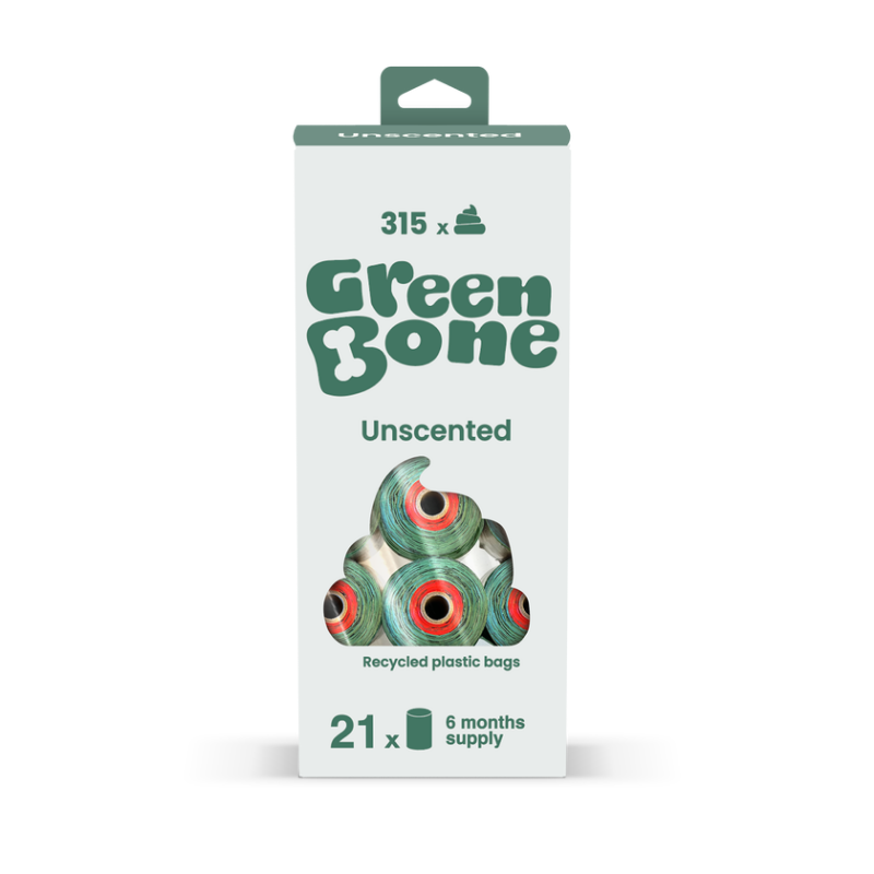 Green Bone Unscented Bajspåsar