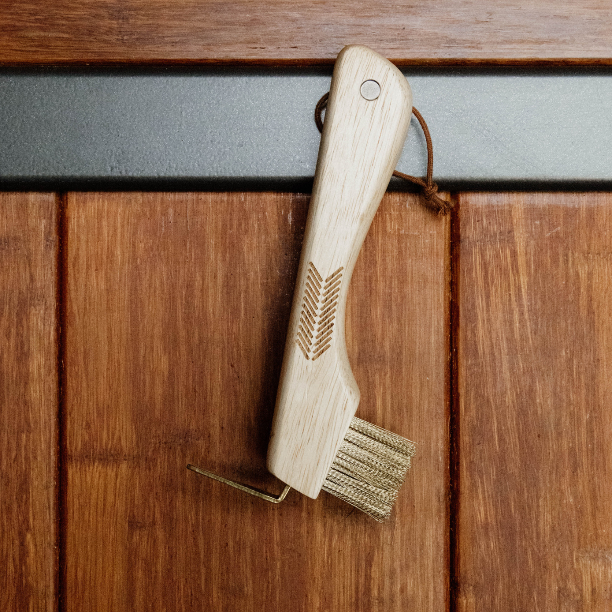 Grooming Deluxe Hoof Pick Metallborst med Magnet