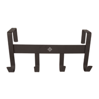 Grooming Deluxe Bridle Rack Metal with 4 Hooks Matt