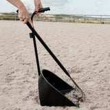 Grooming Deluxe Manure Bucket with Rake