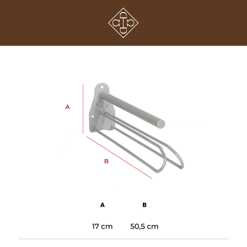 Grooming Deluxe Saddle Rack metal with saddle pad holder