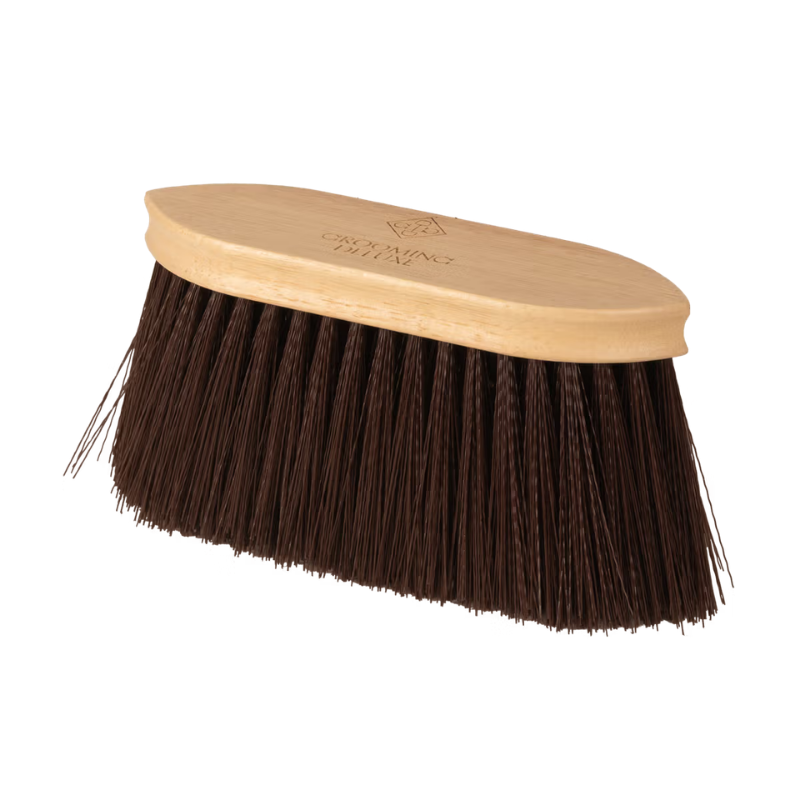 Grooming Deluxe Wooden Classic Brush long soft