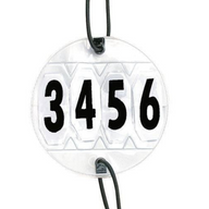 HKM nummerlapp runf 4-siffror