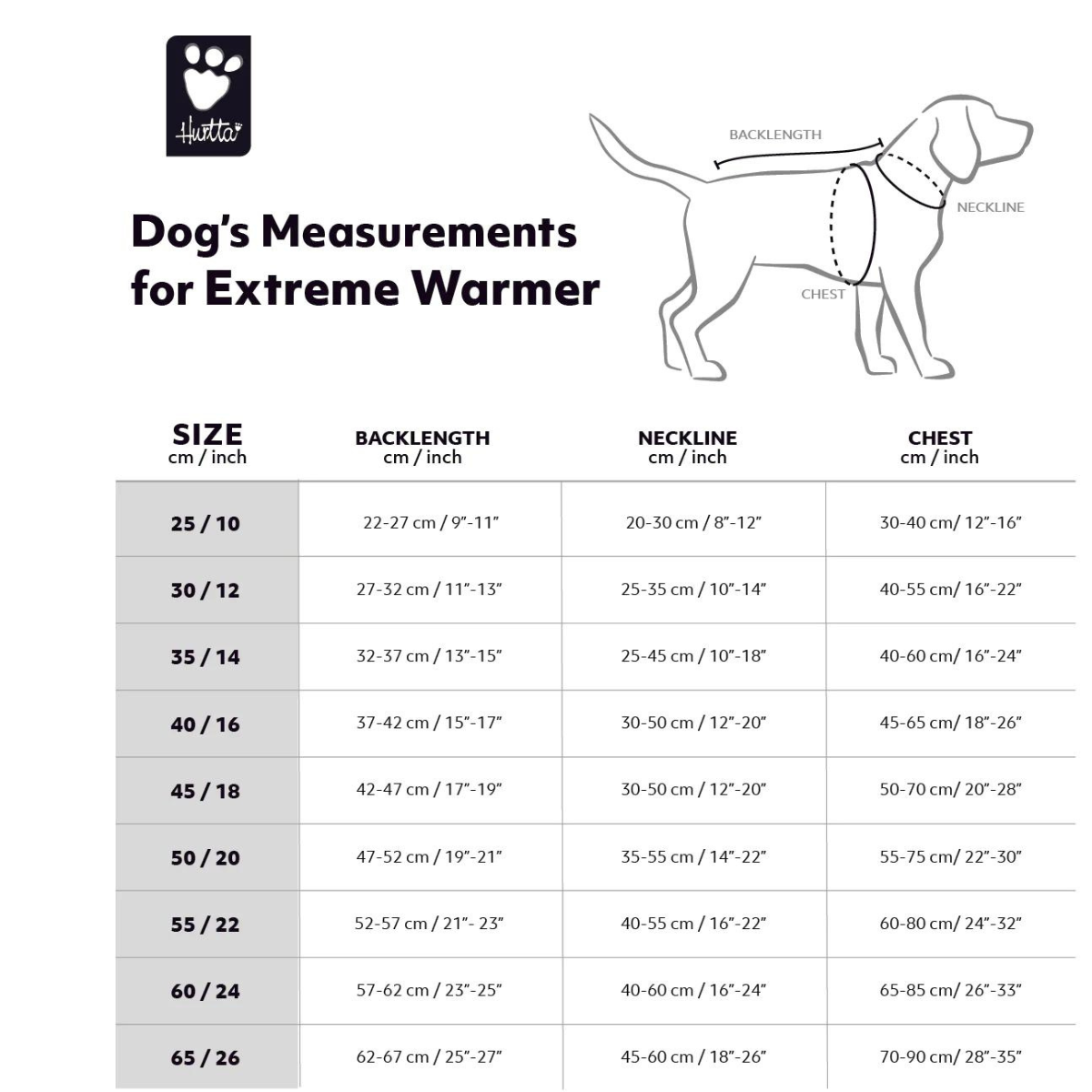 Hurtta Extreme Warmer