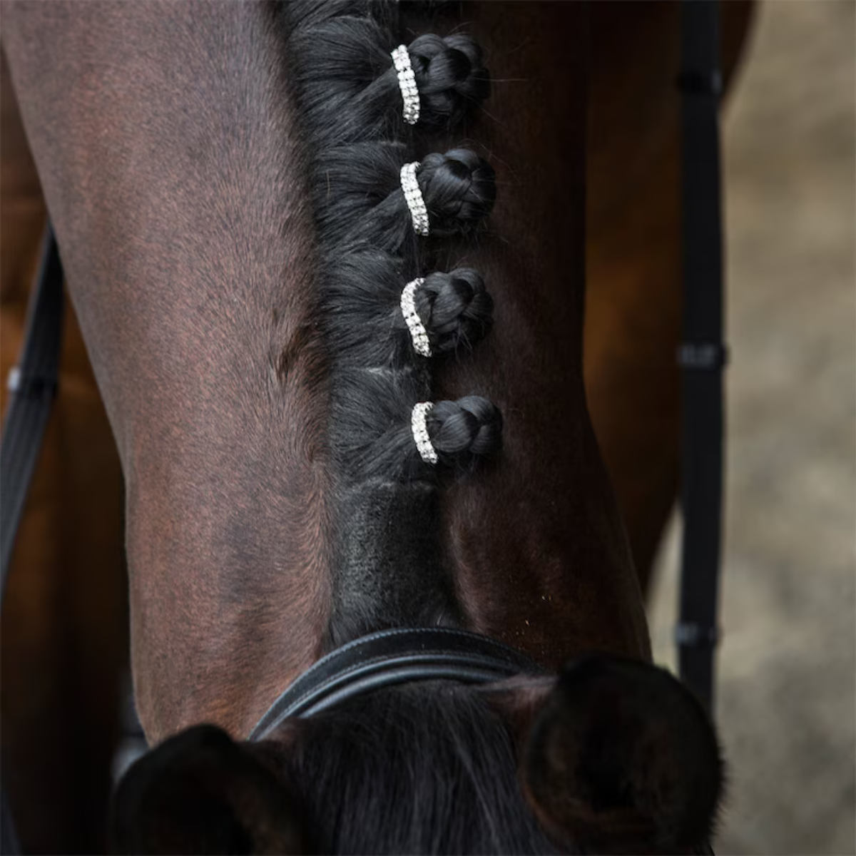 Hansbo Braiding Ribbon Crystal