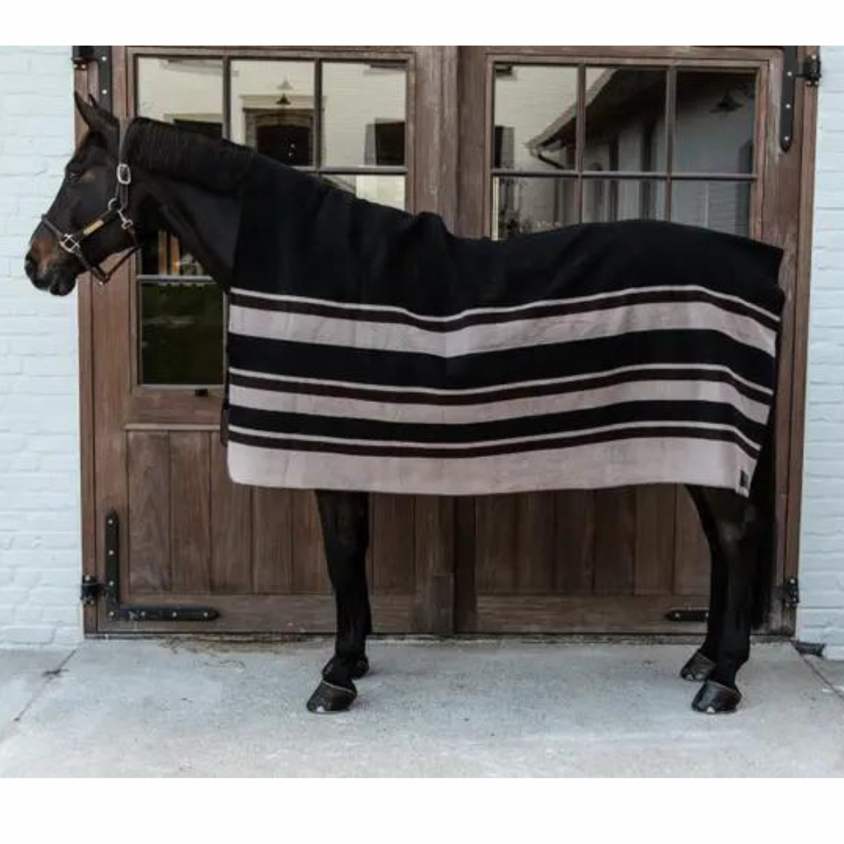 Kentucky Heavy Fleecefilt square stripes