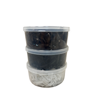 Horse Guard Man Braiding Rings Silicone Small Jar