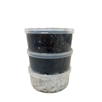 Horse Guard Man Braiding Rings Silicone Small Jar