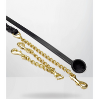 John Whitaker Leather Chain Halter