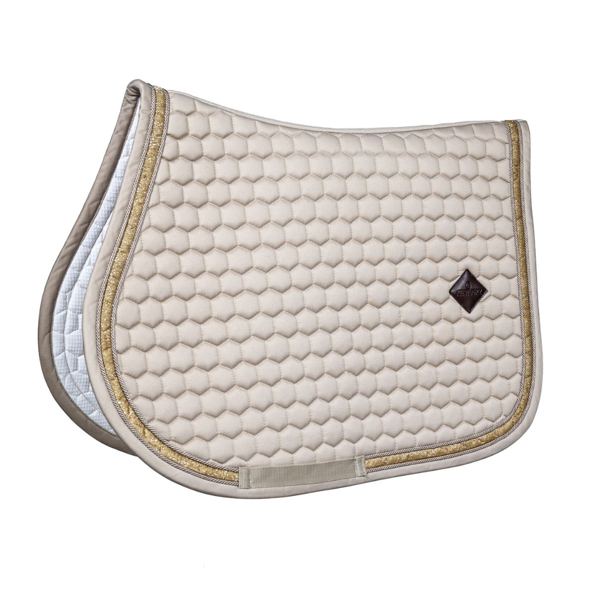 Kentucky Saddle Pad Glitter Ribbon Jump