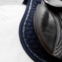 Kentucky Saddle Pad Glitter Ribbon Jump