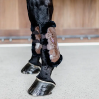 Kentucky Vegan Sheepskin Tendon Boots bamboo Elastic