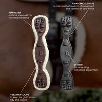 Kentucky Anatomisk Dressyrgjord fårskinn