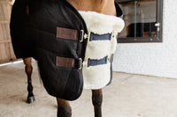 Kentucky Chest Expander Vegan Sheepskin with two buckles