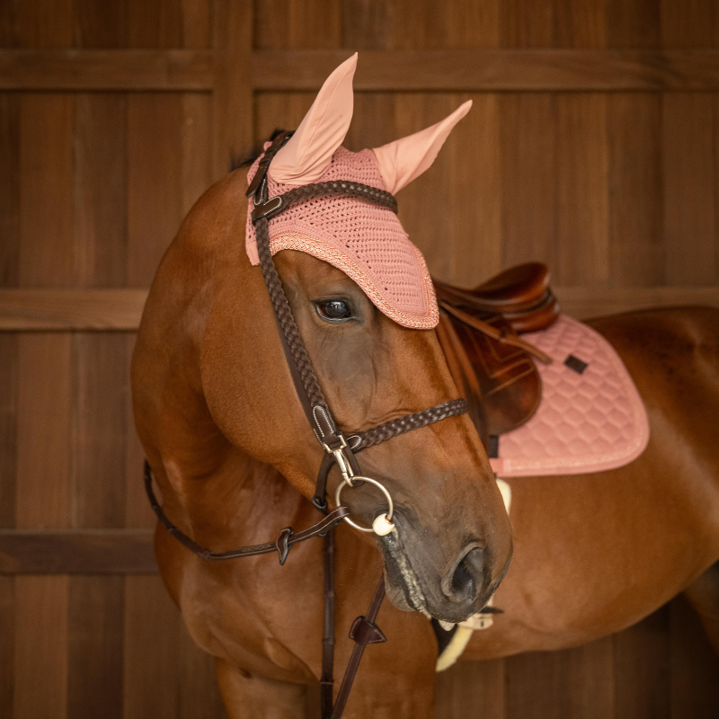 Kentucky Fly Veil Wellington Plaited Glitter soundless
