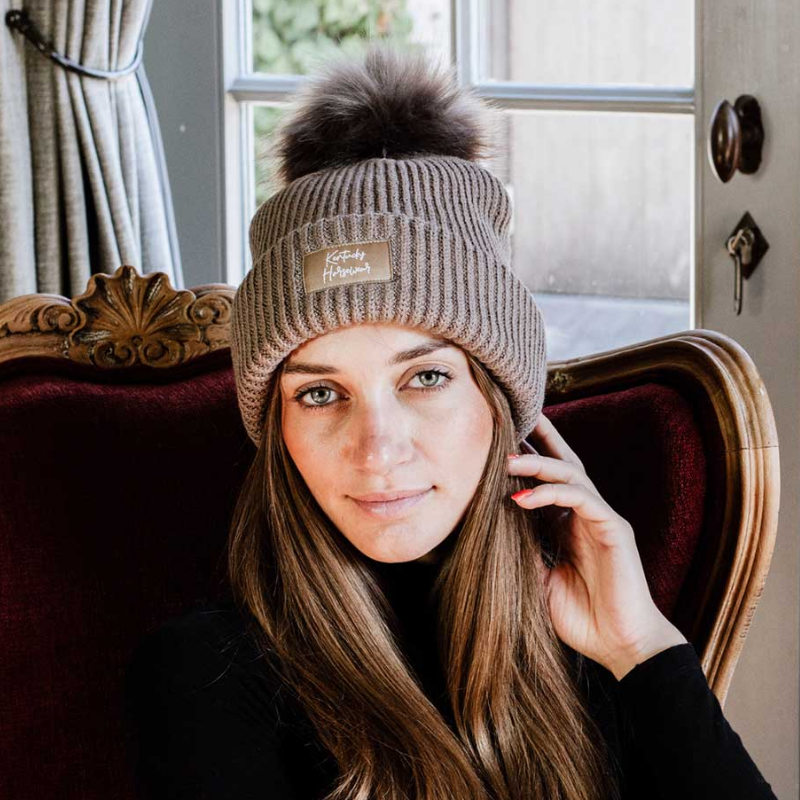 Kentucky Beanie pompom