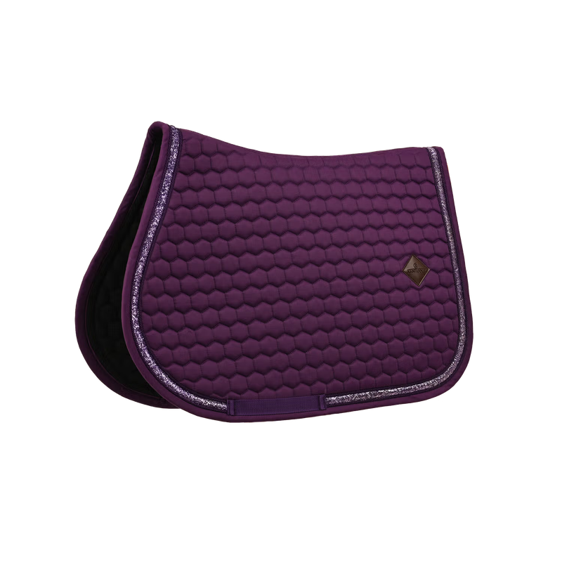 Kentucky Saddle Pad Glitter Ribbon Jump