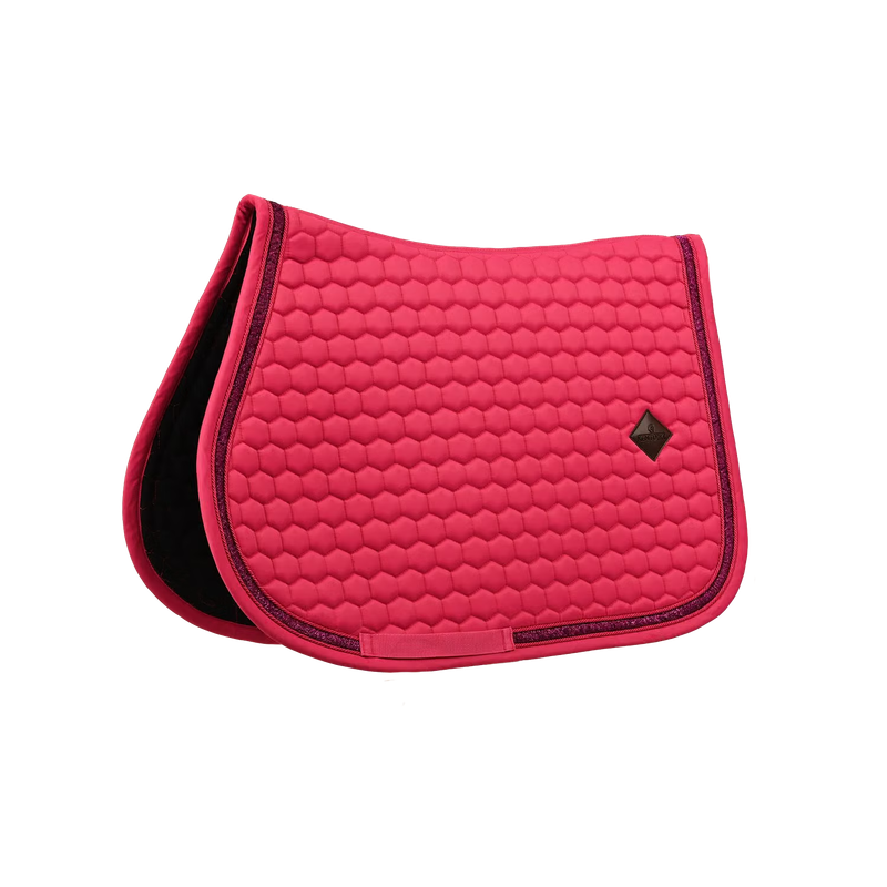 Kentucky Saddle Pad Glitter Ribbon Jump