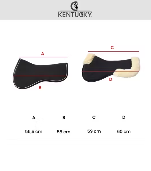 Kentucky Absorb anatomisk sadelpadd