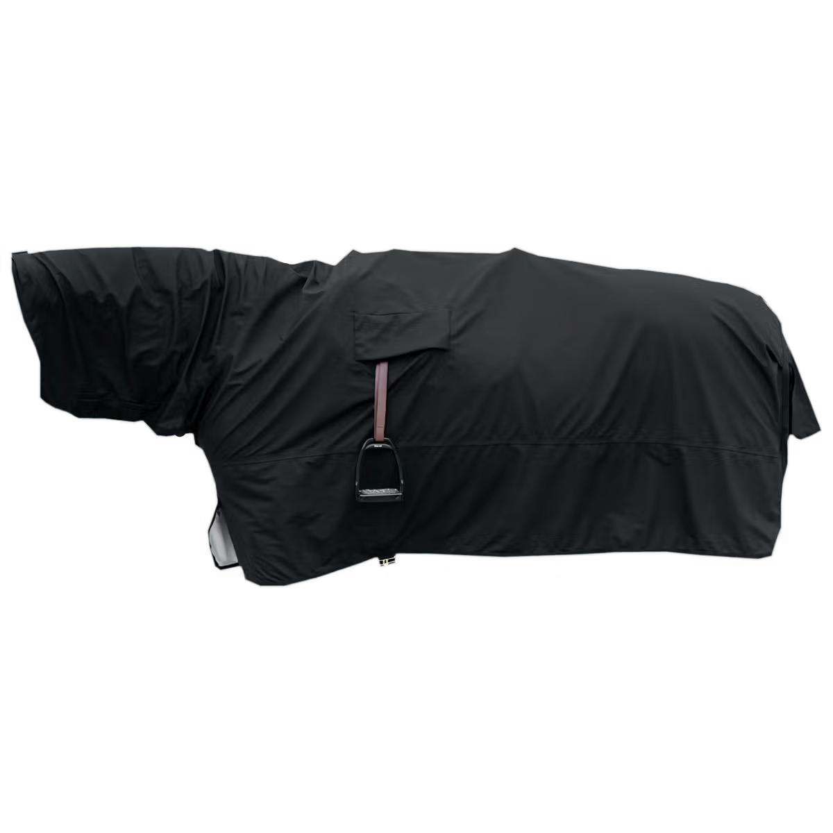 Kentucky Horse Raincoat Hurricane with holes for stirrup leather