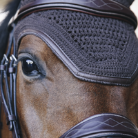 Kentucky Fly veil Wellington leather