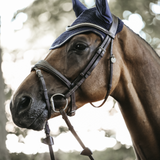 Kentucky Fly veil Wellington leather