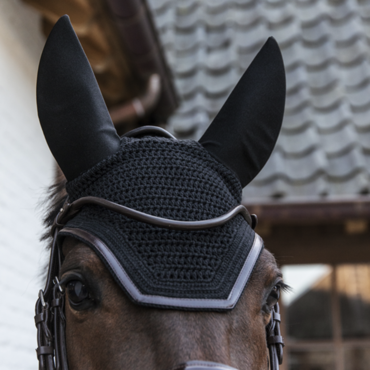 Kentucky Fly veil Wellington leather soundless