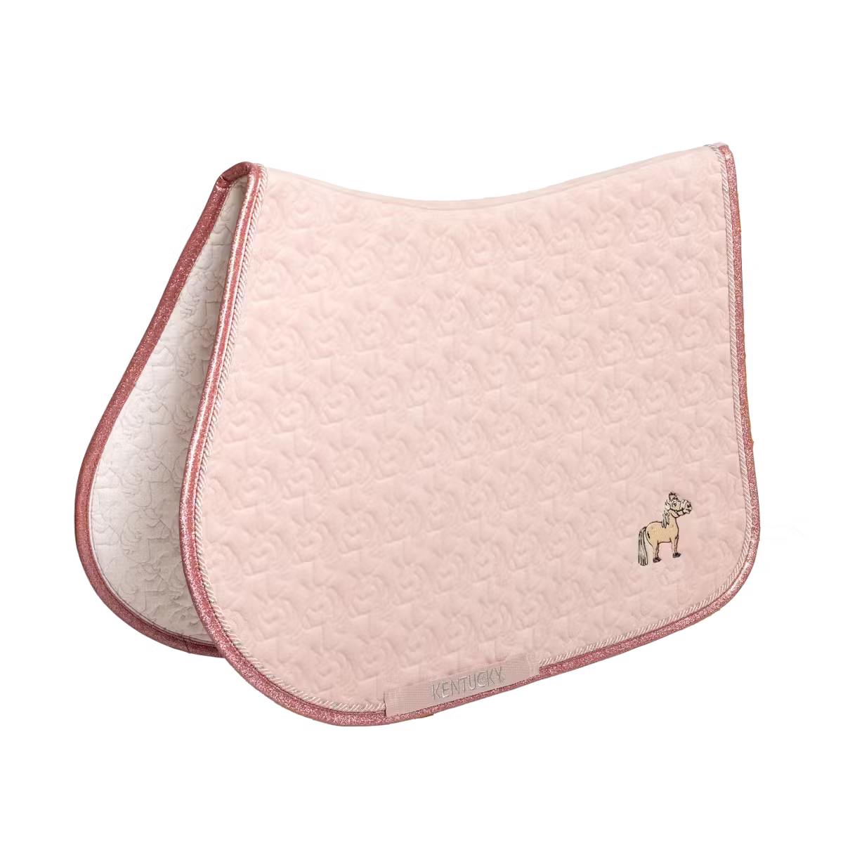Kentucky Saddle Pad Unicorn Head Glitter Jump