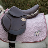 Kentucky Saddle Pad Unicorn Head Glitter Jump